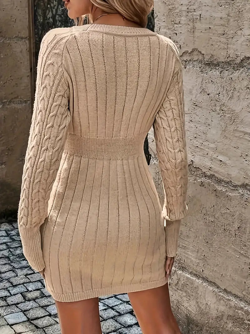 Chic autumn dress
