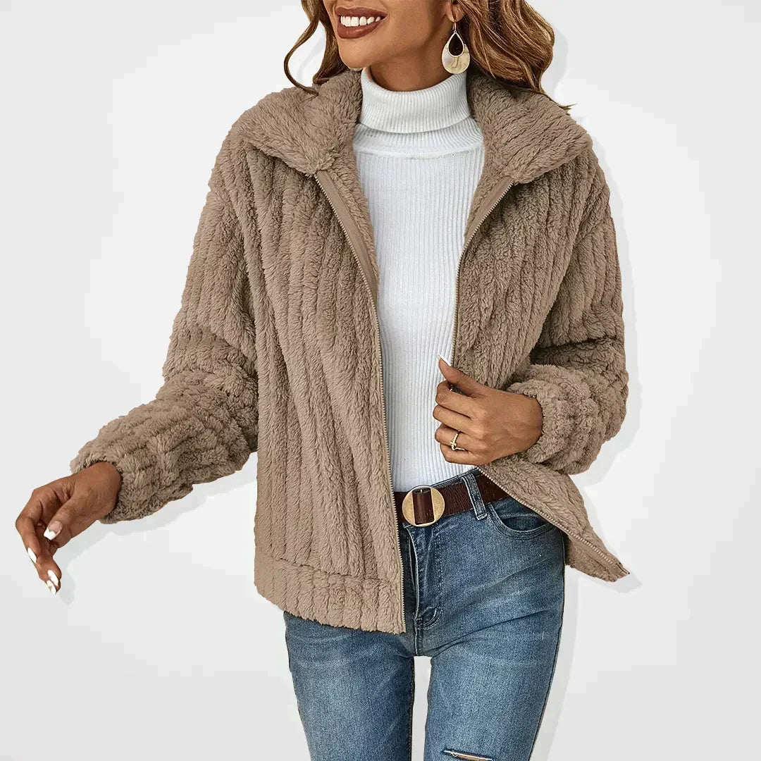 Lovise | Plush Fleece Jakke