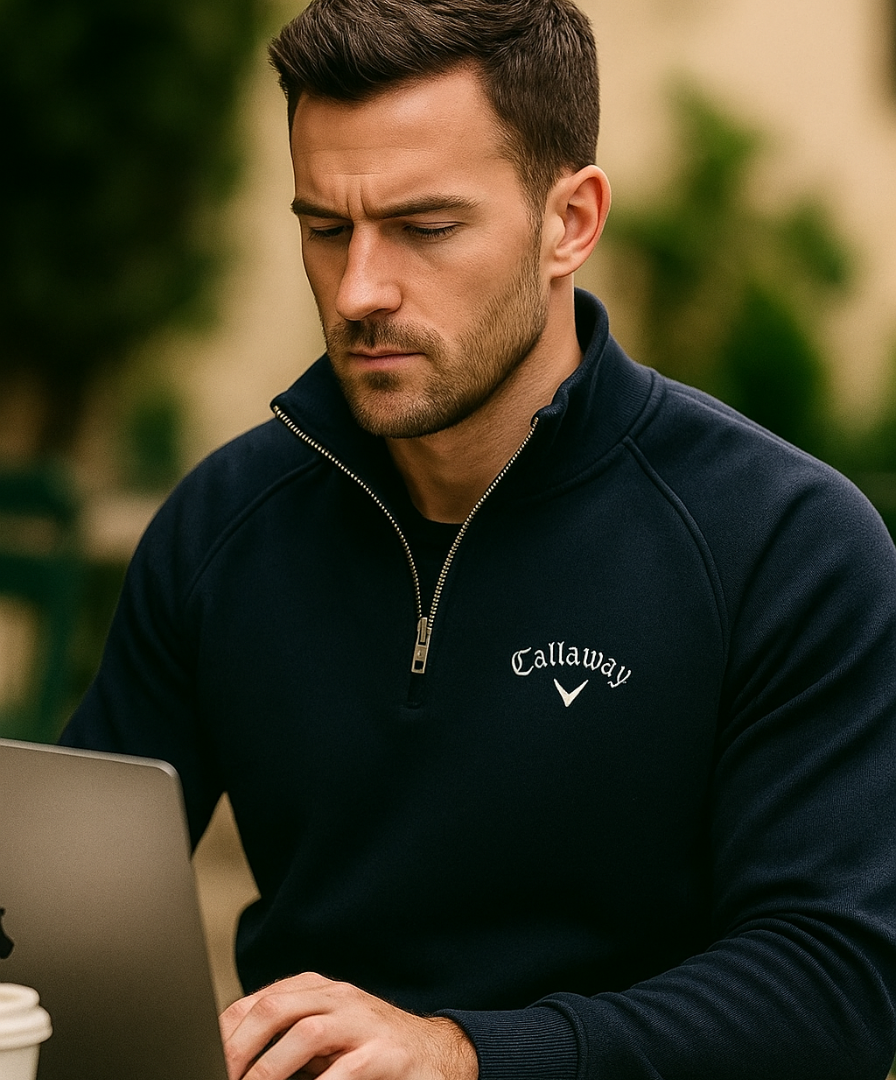 Callaway Heritage Half Zip Trøje