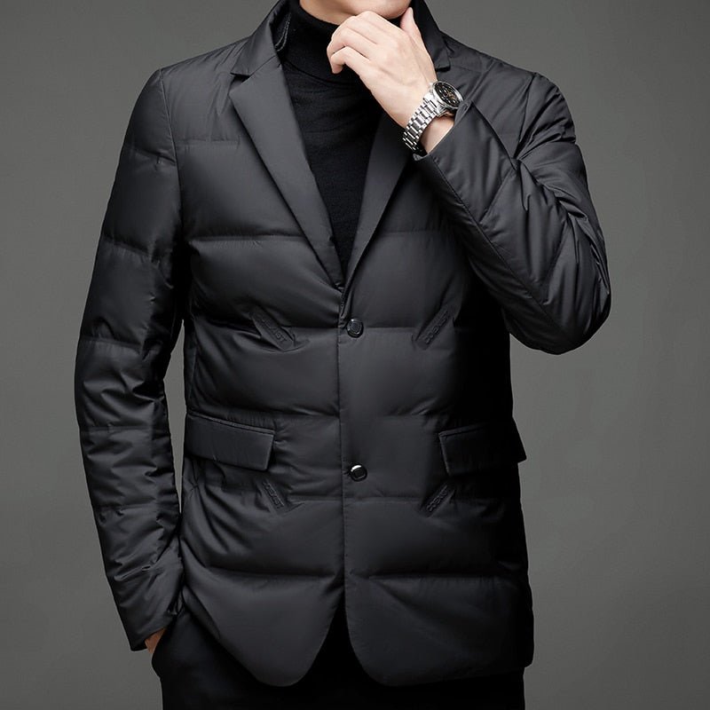 Simon - Eleganter, daunengefütterter Blazer