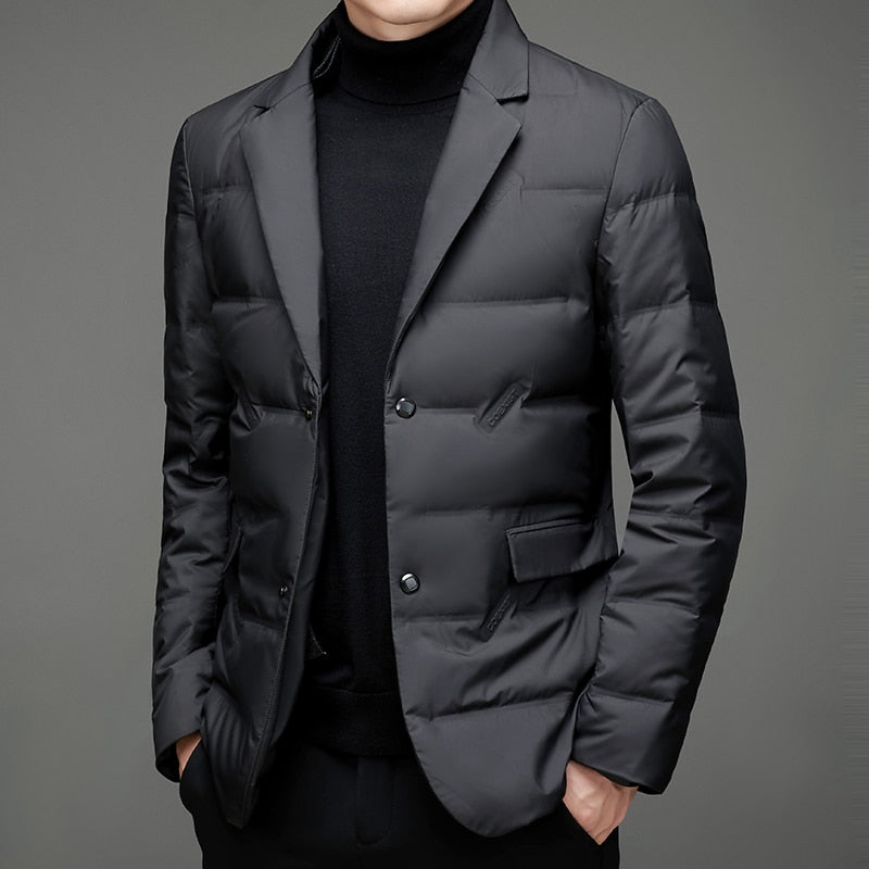 Simon - Eleganter, daunengefütterter Blazer