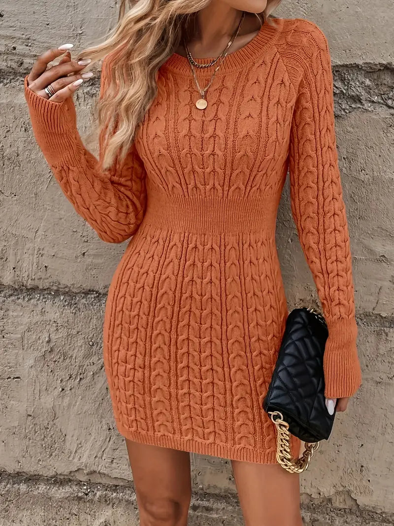 Chic autumn dress