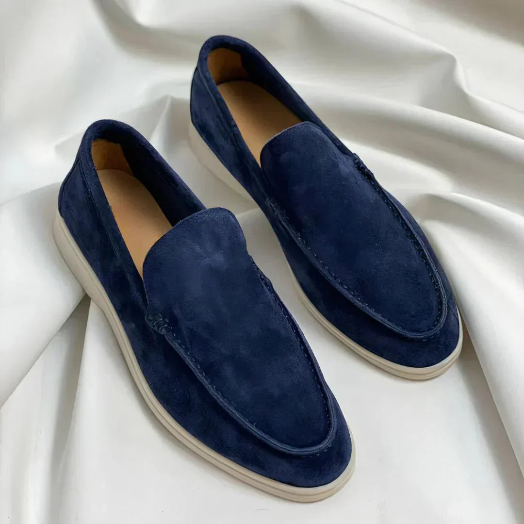 William | Klassiske ruskind loafers