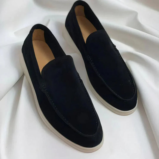 William | Klassiske ruskind loafers