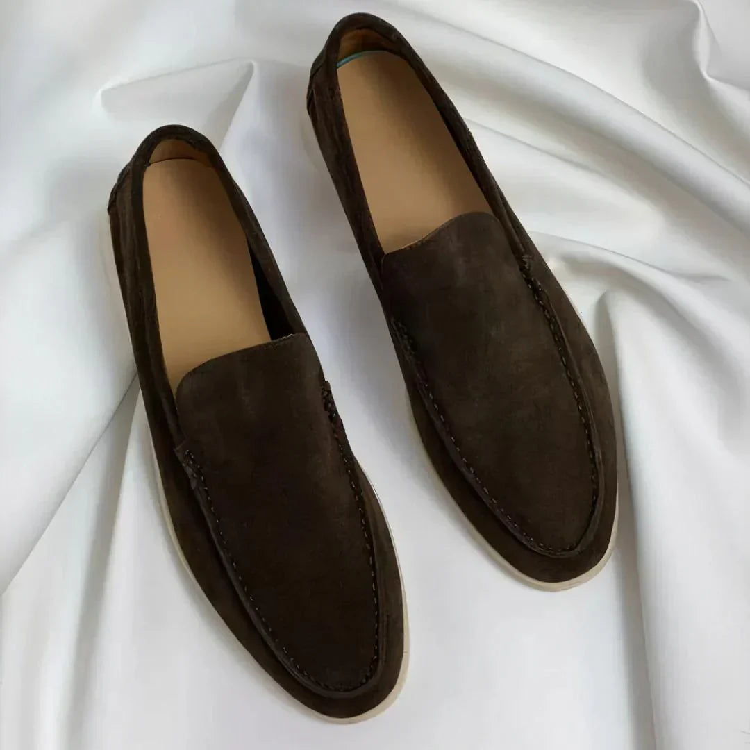 William | Klassiske ruskind loafers