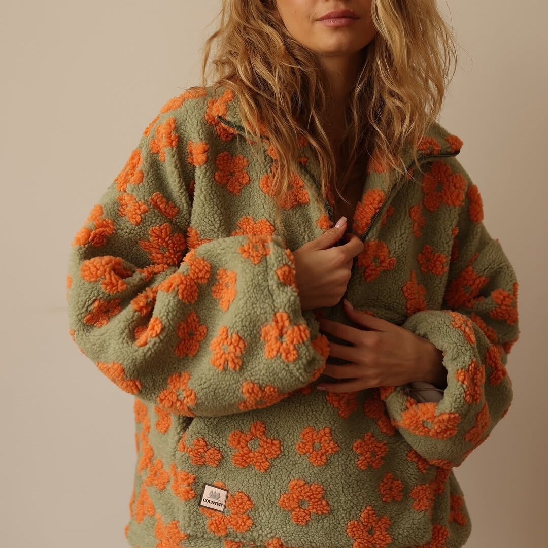Daisy – Fleece med blomsteragtig blødhed