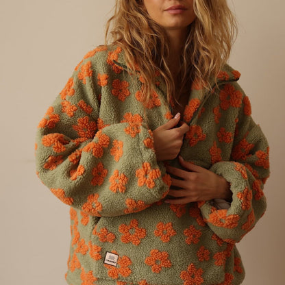 Daisy – Fleece med blomsteragtig blødhed
