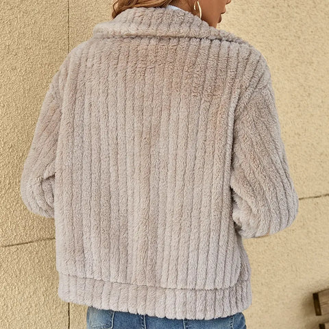 Lovise | Plush Fleece Jakke
