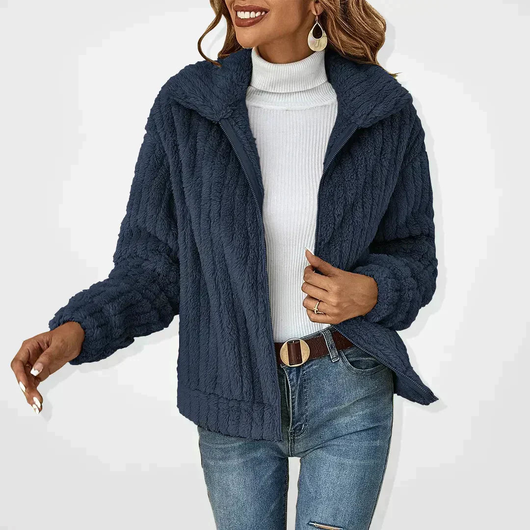 Lovise | Plush Fleece Jakke