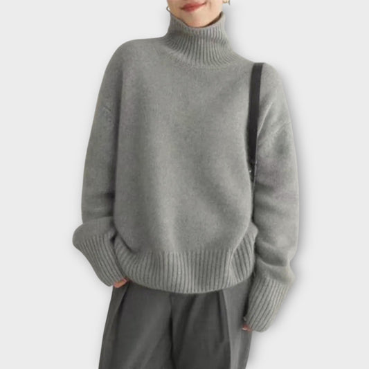 Alvëra | Strikkede trøjer med høj hals for varme og nordisk elegance