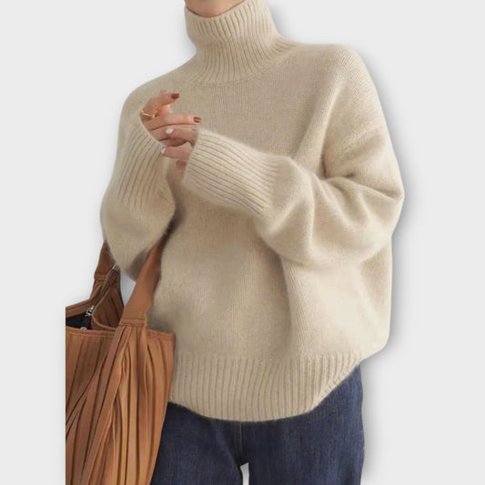 Alvëra | Strikkede trøjer med høj hals for varme og nordisk elegance