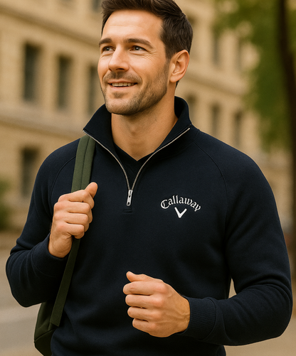 Callaway Heritage Half Zip Trøje