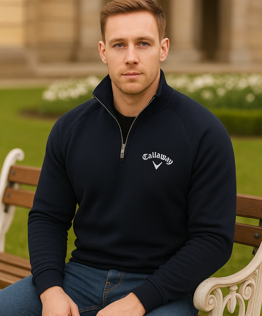 Callaway Heritage Half Zip Trøje