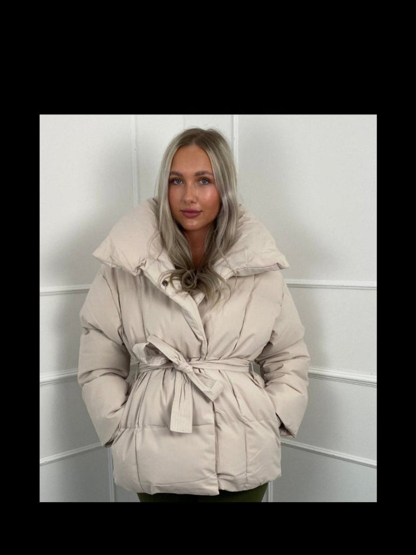 KARLY – Kort Bæltetaske-Pufferjakke