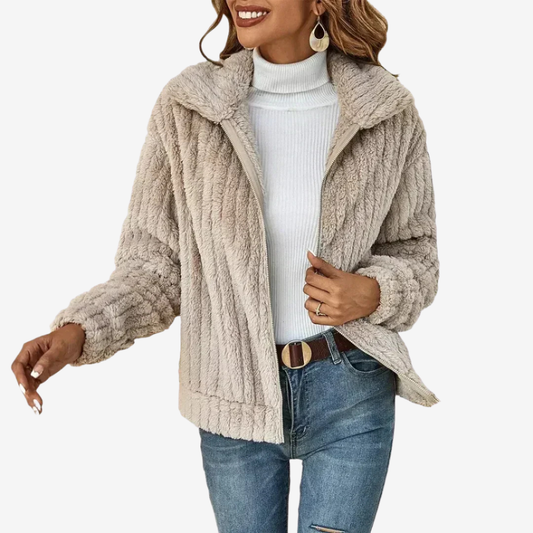 Lovise | Plush Fleece Jakke