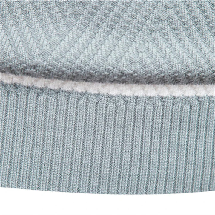 Stribet fritidstrøje til mænd