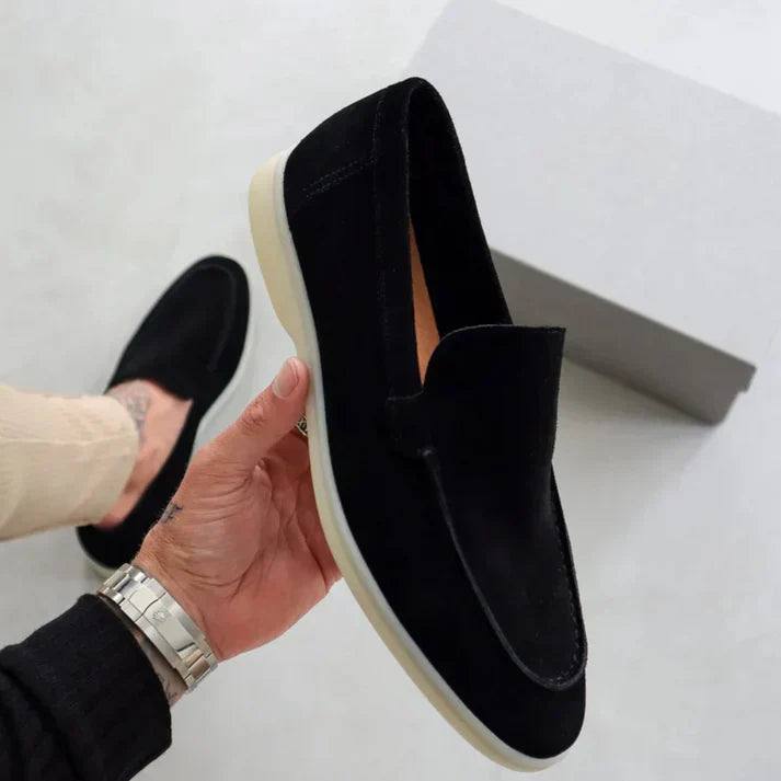 William | Klassiske ruskind loafers