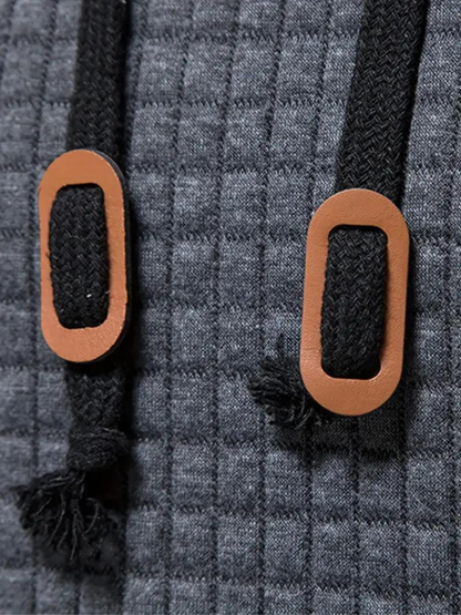 Herre sweater med hætte