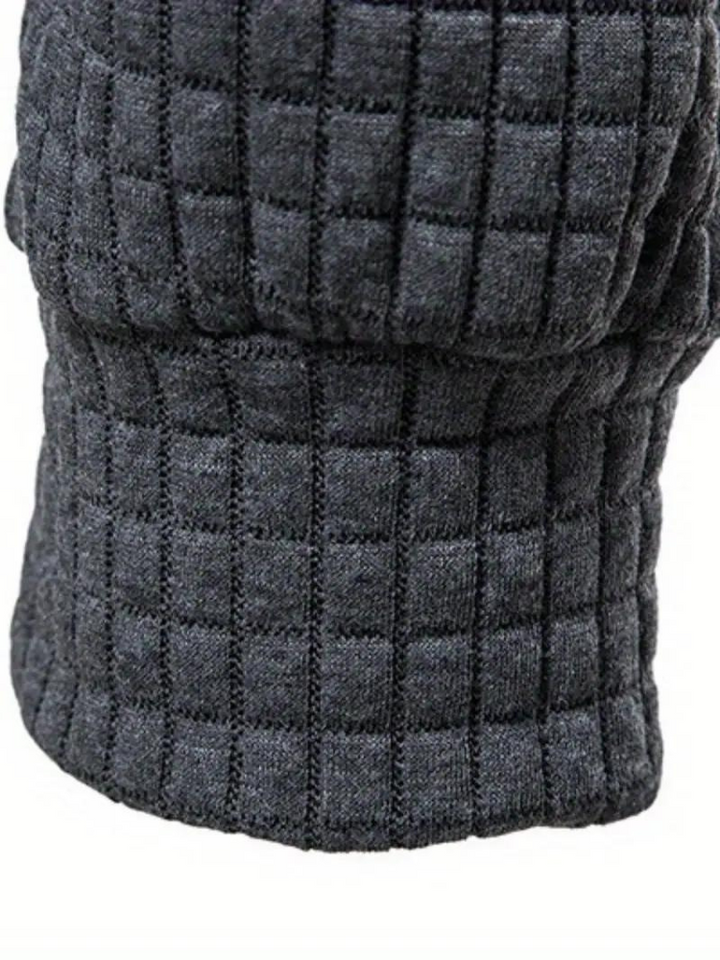 Herre sweater med hætte