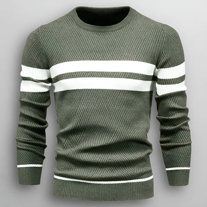 Dorian | Stribet herresweater