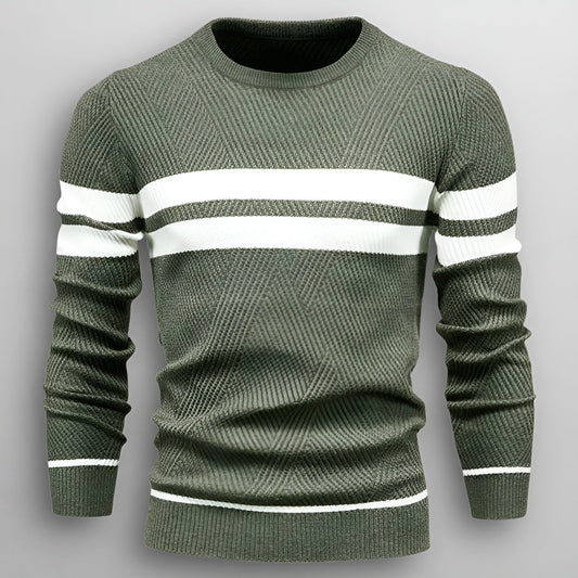 Dorian | Stribet herresweater