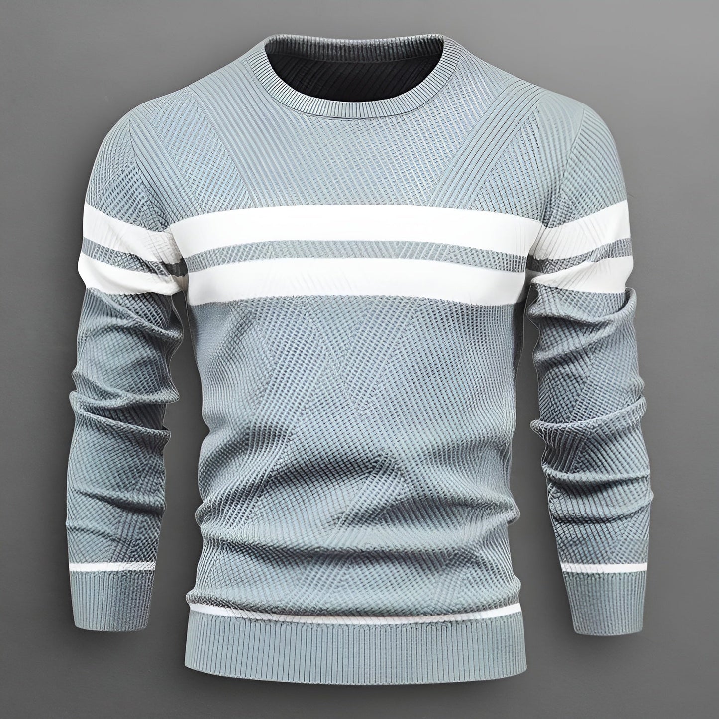Dorian | Stribet herresweater