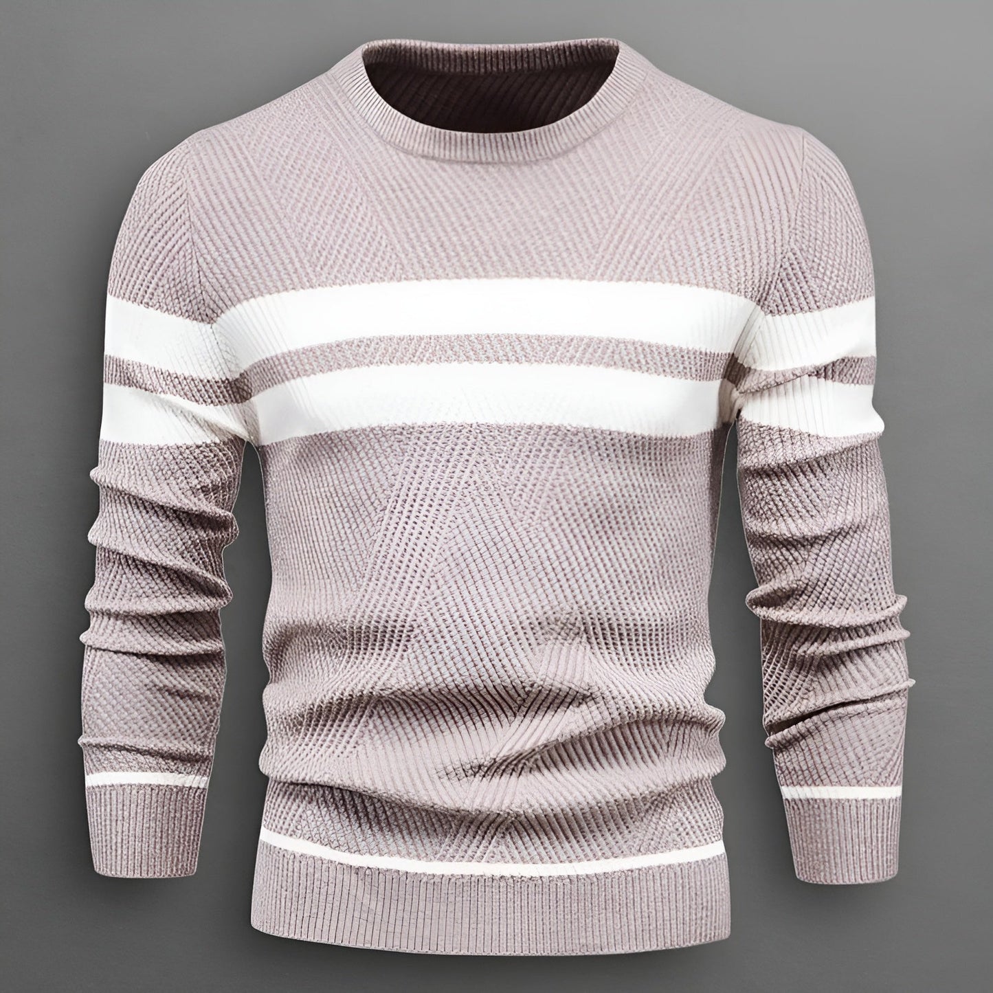 Dorian | Stribet herresweater