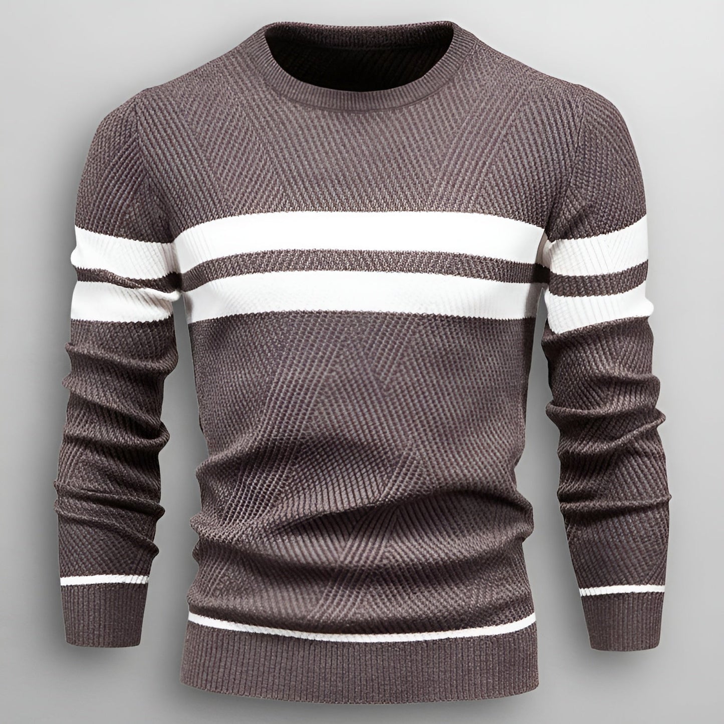 Dorian | Stribet herresweater