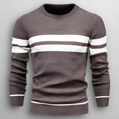 Dorian | Stribet herresweater