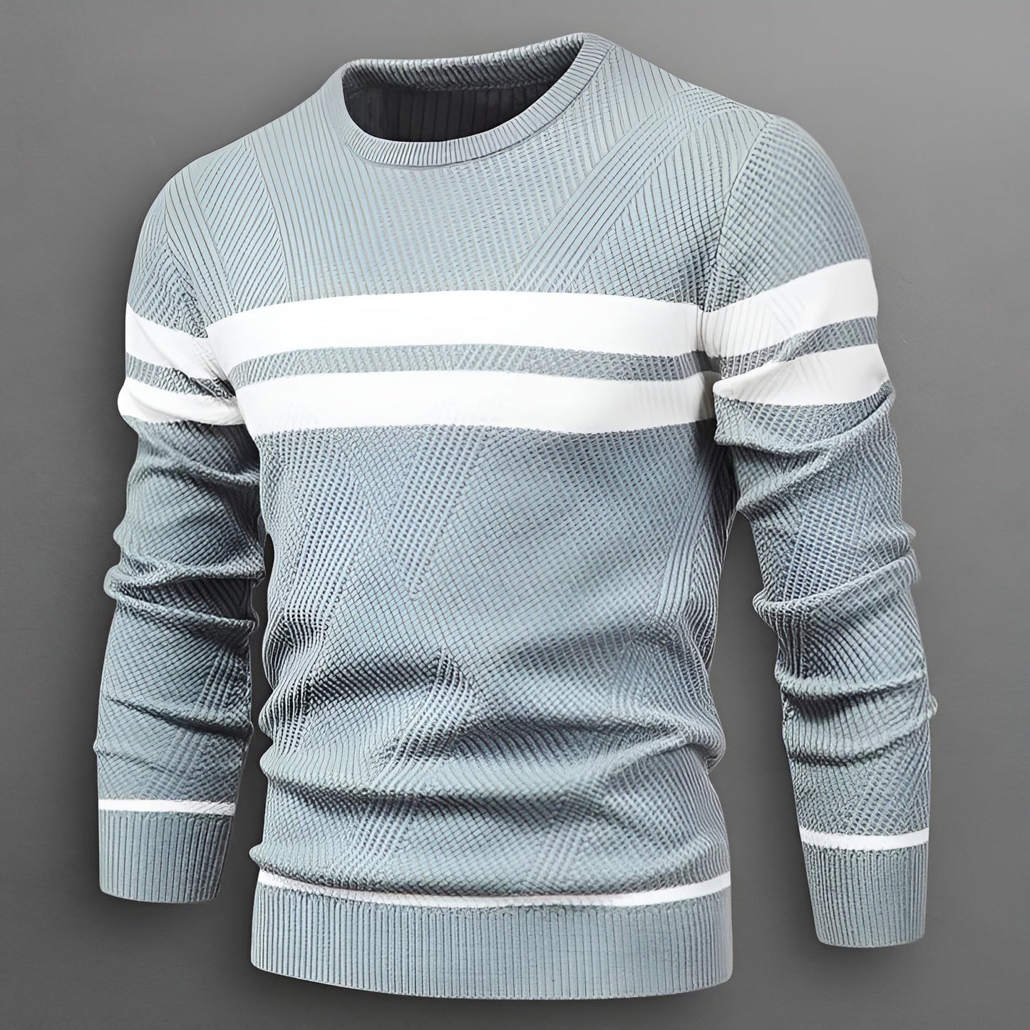 Dorian | Stribet herresweater