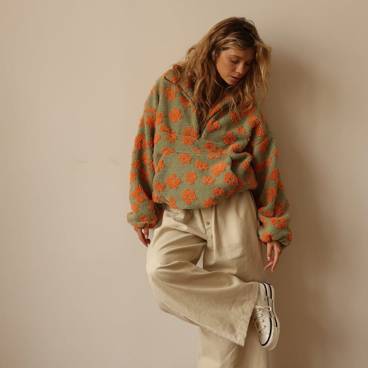 Daisy – Fleece med blomsteragtig blødhed