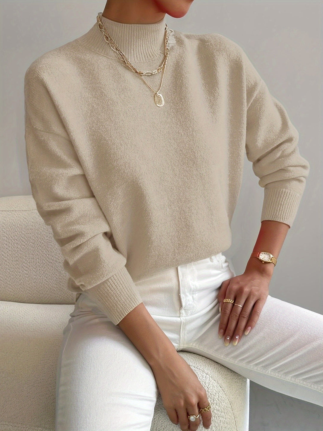 Gertrud – Strikket Sweater